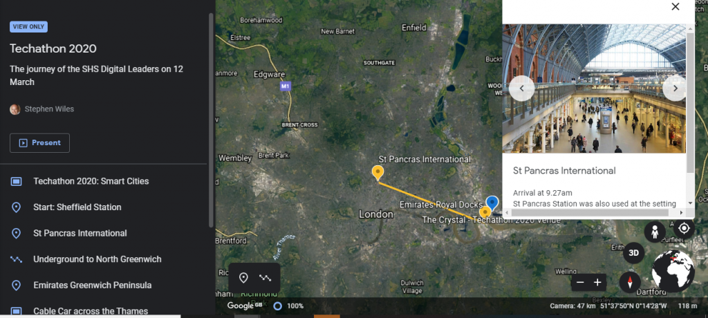 Google Earth Projects Screenshot